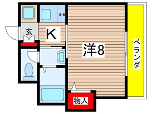 ドエル豊島の物件間取画像